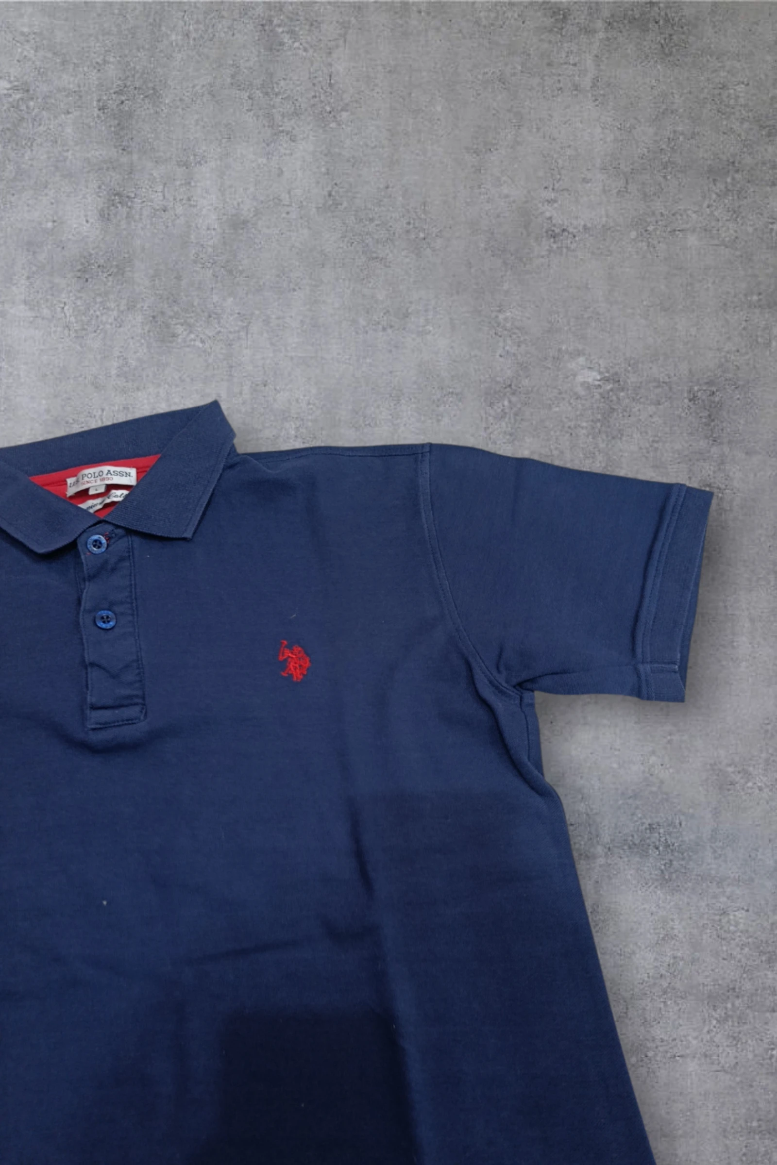 | Polo U.S. Polo Assn. Homem | Cor Azul Marinho | Manga Curta | Tamanho G | – photo 5